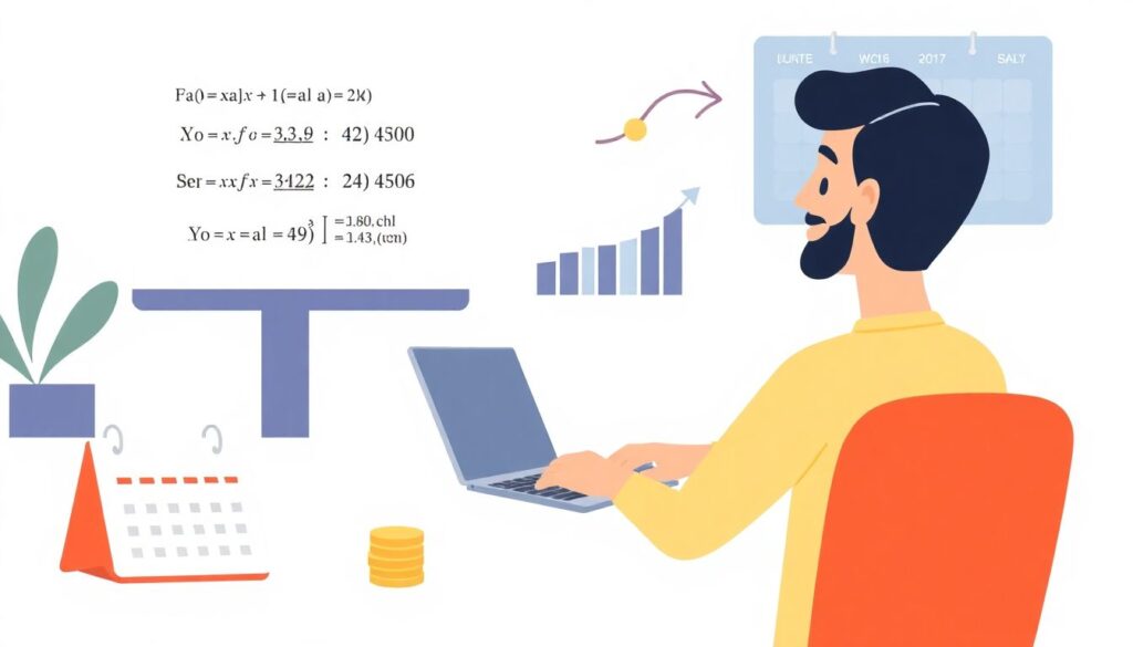 Учимся считать проценты по кредитам и годовую процентную ставку - иллюстрация