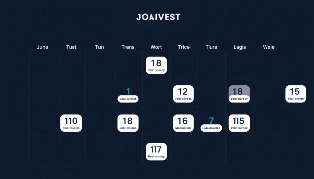Инструменты финансового планирования: календари бюджета и цели - иллюстрация