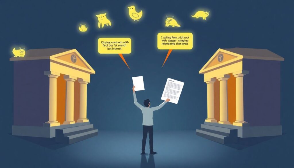 Как минимизировать потери при смене банка - иллюстрация