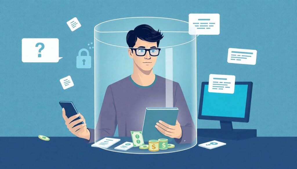 Как защититься от мошенничества при использовании банковских сервисов - иллюстрация