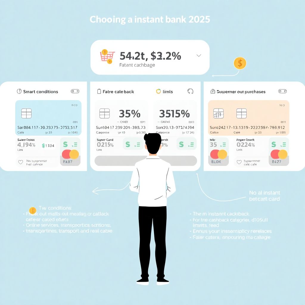 Как выбрать банковскую карту с мгновенным кэшбэком и не ошибиться
