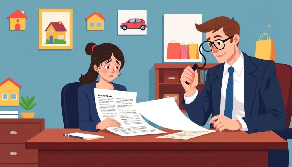 Как защищаться от скрытых комиссий в договоре займа - иллюстрация