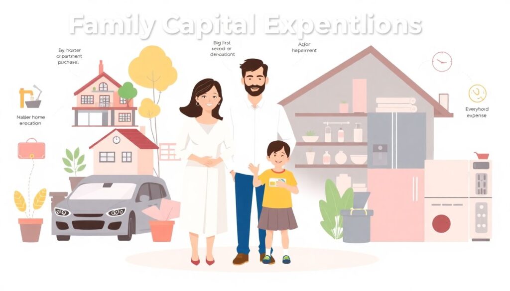 Как планировать капитальные расходы семьи - иллюстрация