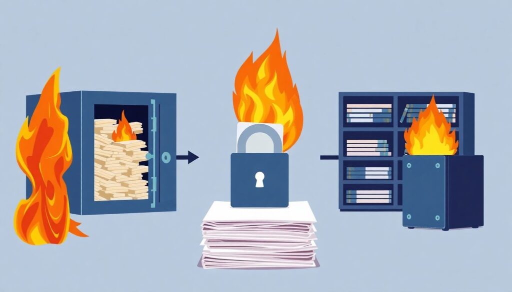 Как безопасно хранить финансовую документацию - иллюстрация