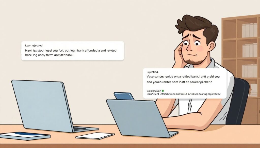 Как действовать при отказе банка в выдаче кредита - иллюстрация