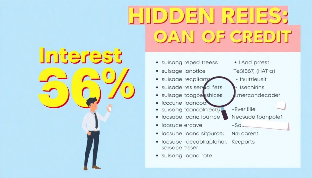 Как выявлять и минимизировать скрытые комиссии по кредитам - иллюстрация