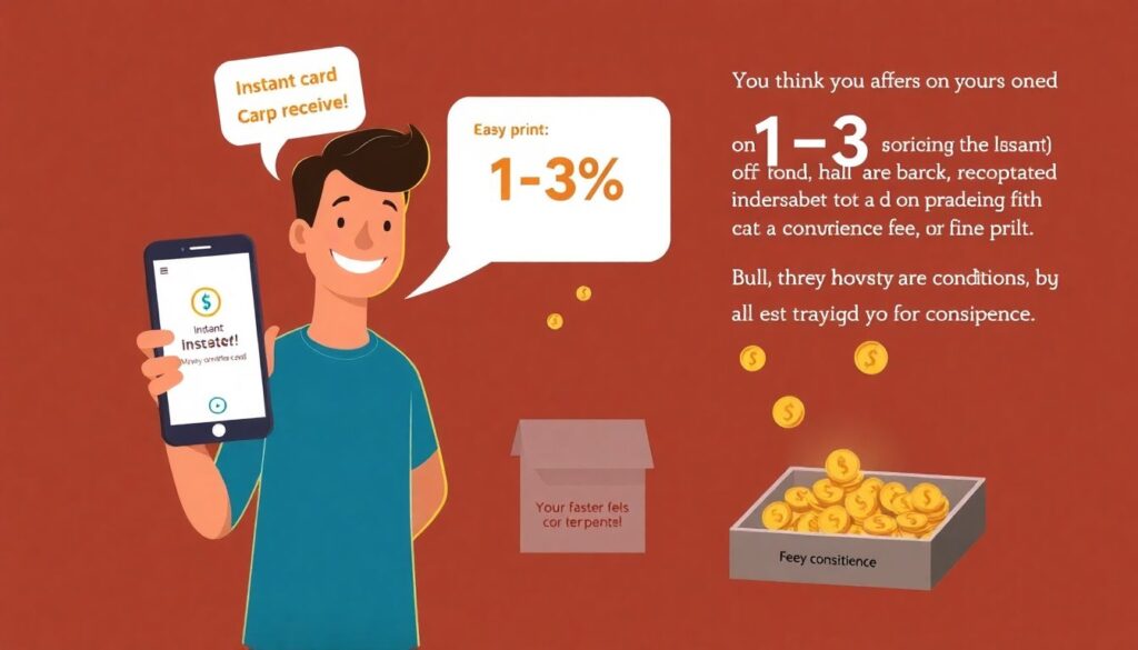 Как выбрать банковскую карту с мгновенным пополнением - иллюстрация