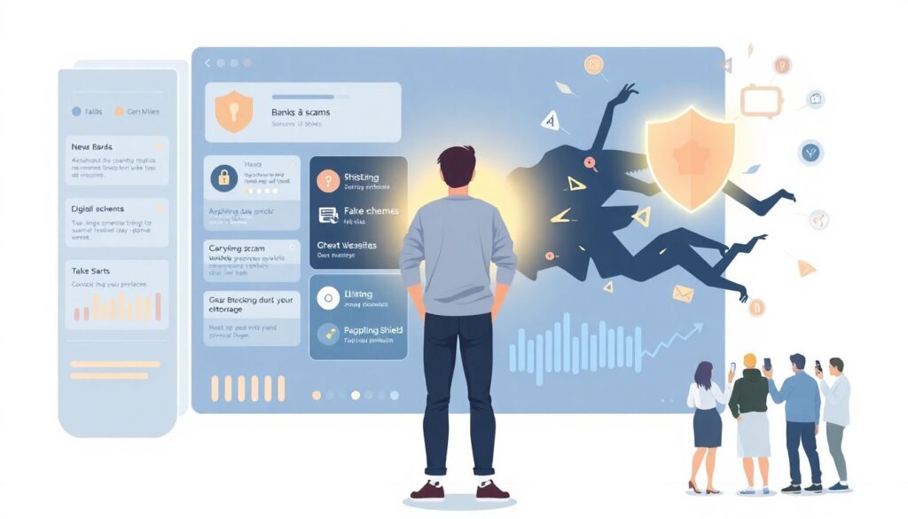 Как защититься от мошенничества в финансовых сервисах онлайн - иллюстрация