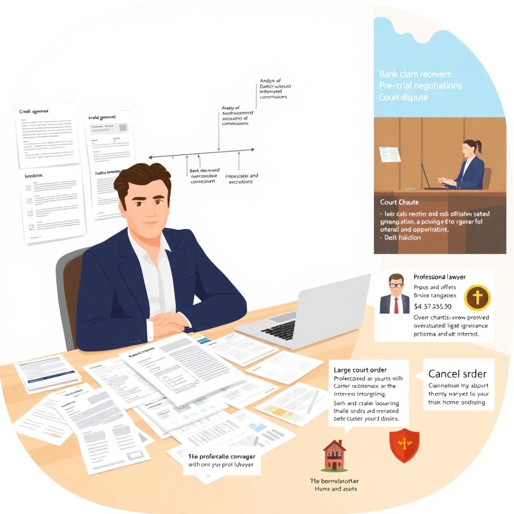 Спор с банком о взыскании долга: как защитить свои права заемщика